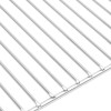 Grill rács ezüst 47 x 32,5 cm rozsdamentes acél