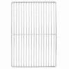 Grill rács ezüst 47 x 32,5 cm rozsdamentes acél