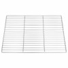 Grill rács ezüst 50 x 35 cm rozsdamentes acél