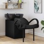 Sampon szék fekete 136 x 60 x 92 cm pvc