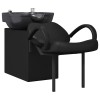 Sampon szék fekete 136 x 60 x 92 cm pvc