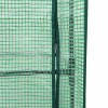 Rattan megjelenésű magaságyás melegháztakaróval 120x40x138 cm