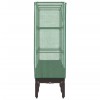 Rattan megjelenésű magaságyás melegháztakaróval 120x40x140 cm