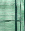 Rattan megjelenésű magaságyás melegháztakaróval 40x40x123 cm
