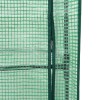 Rattan megjelenésű magaságyás melegháztakaróval 160x40x140 cm