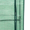Rattan megjelenésű magaságyás melegháztakaróval 40x40x139 cm