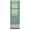 Rattan megjelenésű magaságyás melegháztakaróval 160x40x138 cm