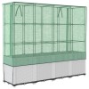 Rattan megjelenésű magaságyás melegháztakaróval 160x40x153 cm