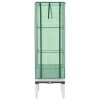 Rattan megjelenésű magaságyás melegháztakaróval 40x40x140 cm