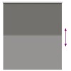 Redőny blackout 140x130 cm szövetszélesség 136,6 cm poliészter