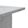 2 db betonszürke szerelt fa növénytartó állvány 30 x 30 x 60 cm
