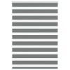 Zebrafüggönnyel sötét szürke szövetszélesség 110,9cm poliészter