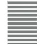 Zebrafüggönnyel sötét szürke szövetszélesség 110,9cm poliészter