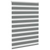 Zebrafüggönnyel sötét szürke szövetszélesség 110,9cm poliészter
