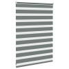 Zebrafüggönnyel sötét szürke szövetszélesség 110,9cm poliészter