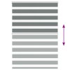 Zebrafüggönnyel sötét szürke szövetszélesség 110,9cm poliészter