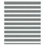 Zebrafüggönnyel sötét szürke szövetszélesség 130,9cm poliészter