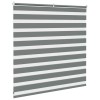 Zebrafüggönnyel sötét szürke szövetszélesség 145,9cm poliészter