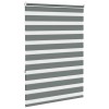 Zebrafüggönnyel sötét szürke szövetszélesség 100,9cm poliészter