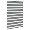 Zebrafüggönnyel sötét szürke szövetszélesség 110,9cm poliészter