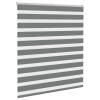 Zebrafüggönnyel sötét szürke szövetszélesség 125,9cm poliészter