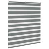 Zebrafüggönnyel sötét szürke szövetszélesség 125,9cm poliészter