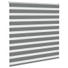 Zebrafüggönnyel sötét szürke szövetszélesség 135,9cm poliészter