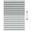 Zebrafüggönnyel sötét szürke szövetszélesség 160,9cm poliészter