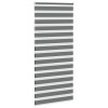 Zebrafüggönnyel sötét szürke szövetszélesség 105,9cm poliészter