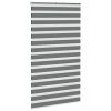 Zebrafüggönnyel sötét szürke szövetszélesség 115,9cm poliészter