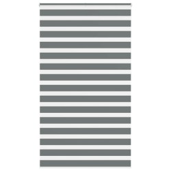 Zebrafüggönnyel sötét szürke szövetszélesség 120,9cm poliészter