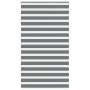 Zebrafüggönnyel sötét szürke szövetszélesség 120,9cm poliészter