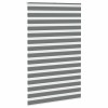 Zebrafüggönnyel sötét szürke szövetszélesség 145,9cm poliészter