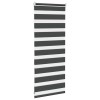Zebrafüggönnyel fekete szövetszélesség 60,9 cm poliészter