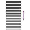 Zebrafüggönnyel fekete szövetszélesség 65,9 cm poliészter