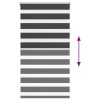 Zebrafüggönnyel fekete szövetszélesség 70,9 cm poliészter