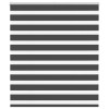 Zebrafüggönnyel fekete szövetszélesség 125,9 cm poliészter