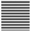 Zebrafüggönnyel fekete szövetszélesség 135,9 cm poliészter