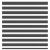 Zebrafüggönnyel fekete szövetszélesség 140,9 cm poliészter