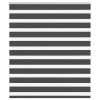 Zebrafüggönnyel fekete szövetszélesség 115,9 cm poliészter