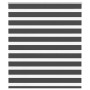 Zebrafüggönnyel fekete szövetszélesség 115,9 cm poliészter