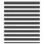 Zebrafüggönnyel fekete szövetszélesség 130,9 cm poliészter