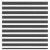 Zebrafüggönnyel fekete szövetszélesség 135,9 cm poliészter