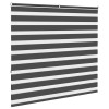 Zebrafüggönnyel fekete szövetszélesség 155,9 cm poliészter