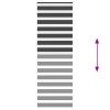 Zebrafüggönnyel fekete szövetszélesség 75,9 cm poliészter