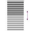 Zebrafüggönnyel fekete szövetszélesség 120,9 cm poliészter