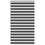 Zebrafüggönnyel fekete szövetszélesség 130,9 cm poliészter