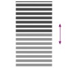 Zebrafüggönnyel fekete szövetszélesség 130,9 cm poliészter