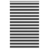 Zebrafüggönnyel fekete szövetszélesség 140,9 cm poliészter
