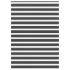 Zebrafüggönnyel fekete szövetszélesség 155,9 cm poliészter